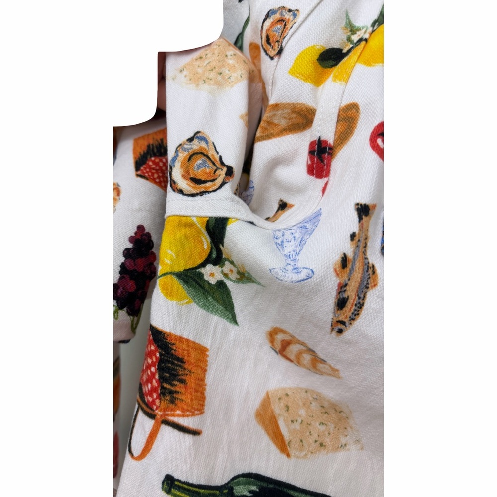 Lisa Says Gah Italian Summer Print Robyn Jeans Pants Trousers Denim Food 8 - Picture 16 of 16